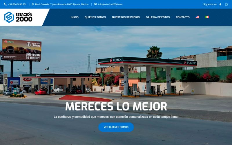 Gasolinera Estación 2000
